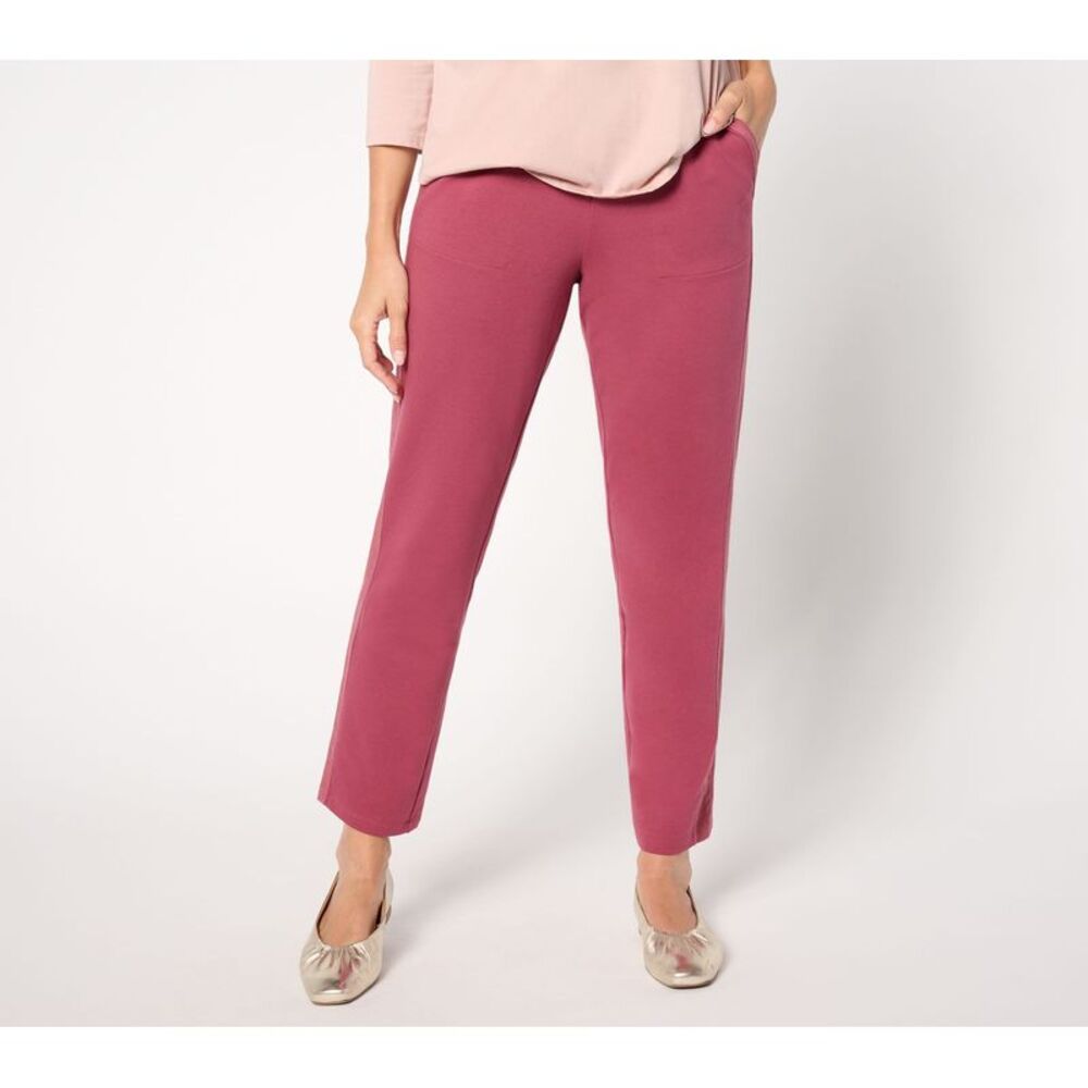 Farmers Defense Women's Pants Sz XS LOGO Life by Lori Goldstein Pink A681695